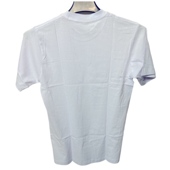Griffin Active Wear White Cotton T-Shirt short sleeve Pull On Size 2X NWT - Picture 3 of 9